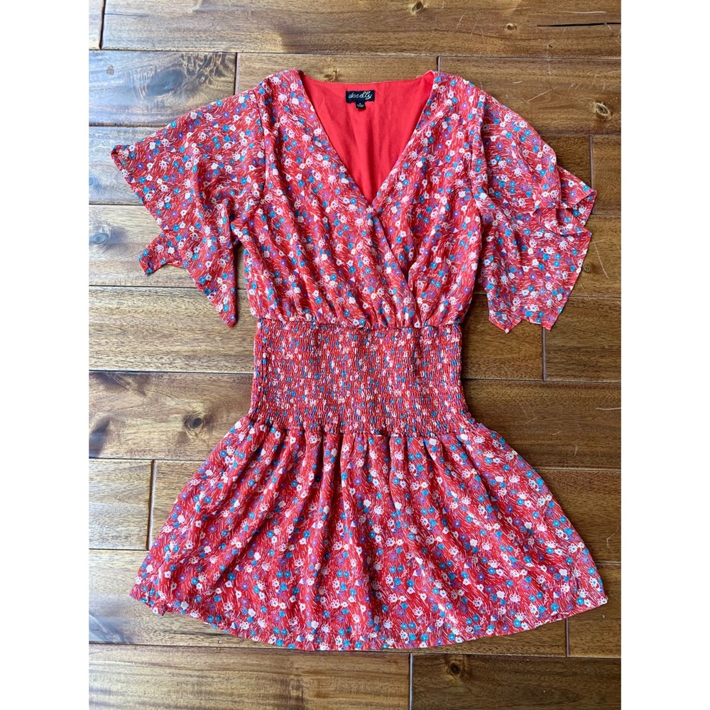 Ruffle Smocked Dress